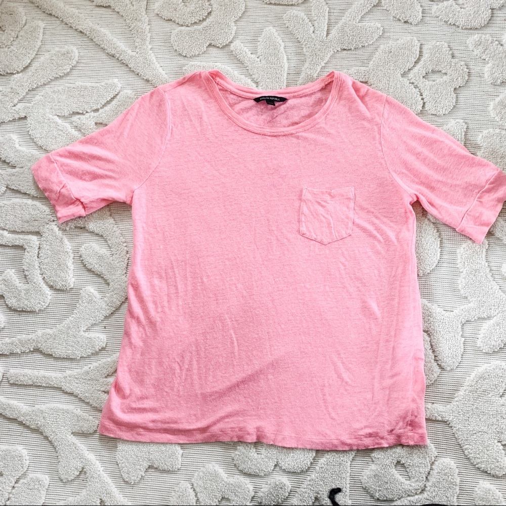 Banana Republic Linen Tee